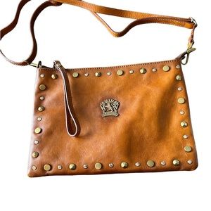 Italian leather crossbody
